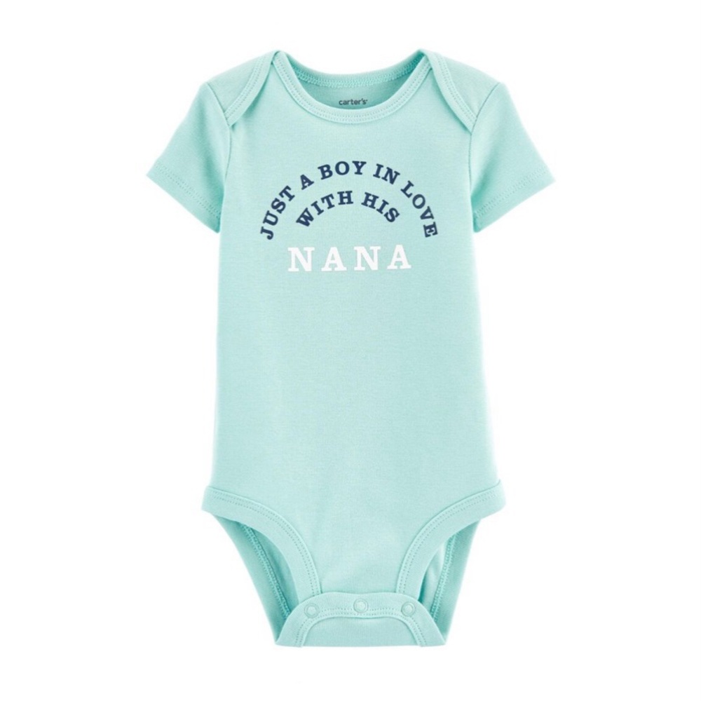 Carter’s Nana Original Bodysuit in Mint 6-9 months